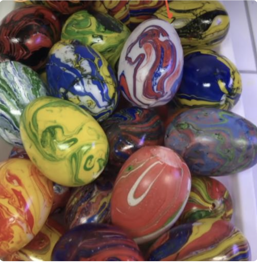 Oeufs Marbling