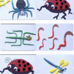 Pâte à modeler Drôle de coccinelle