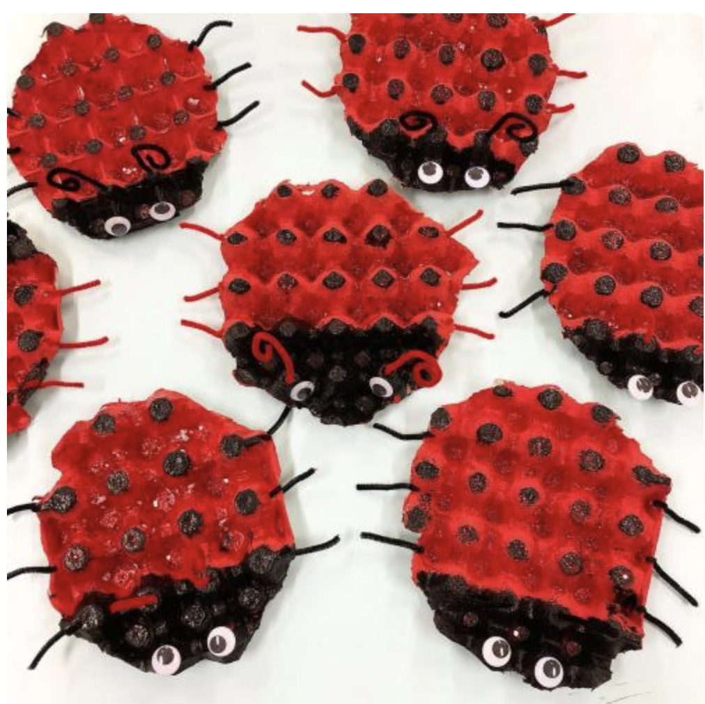 Coccinelle en volume : art