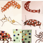 Pions à empiler Drôle de coccinelle