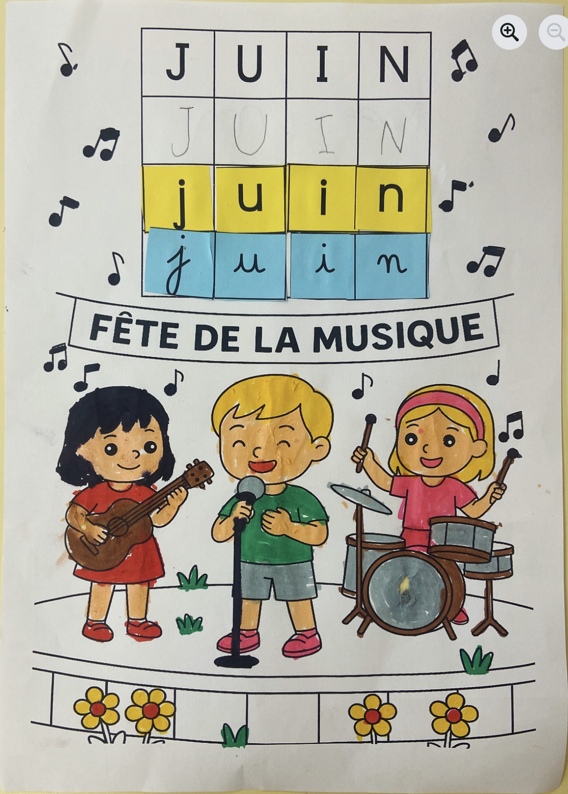 Intercalaire mois de juin