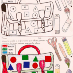 Cartable gommettes