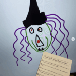 Dictée de dessin : grabouilla la sorcière