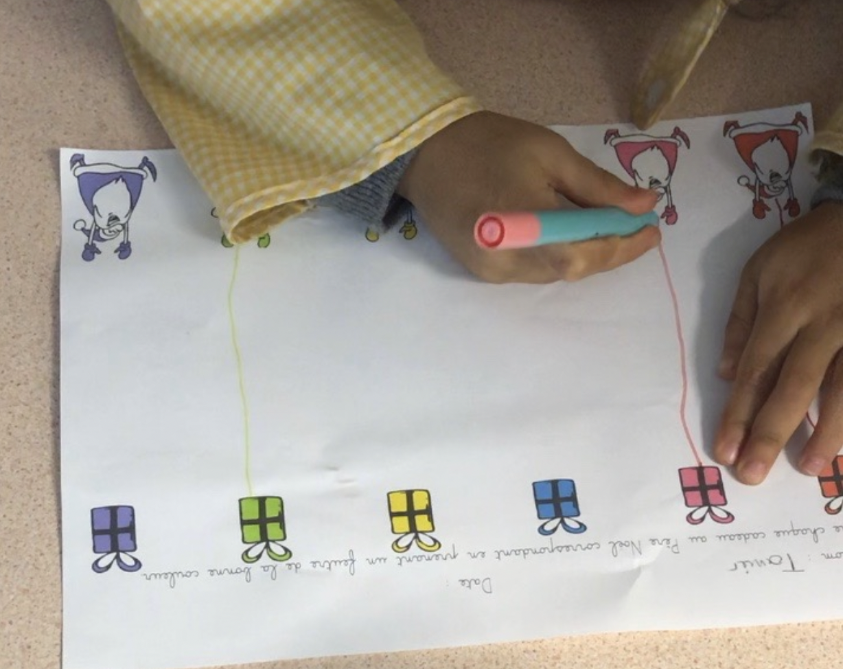 Graphisme avec le père Noël