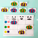 Tableaux à double entrée citrouille