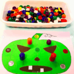 Pions à empiler citrouille