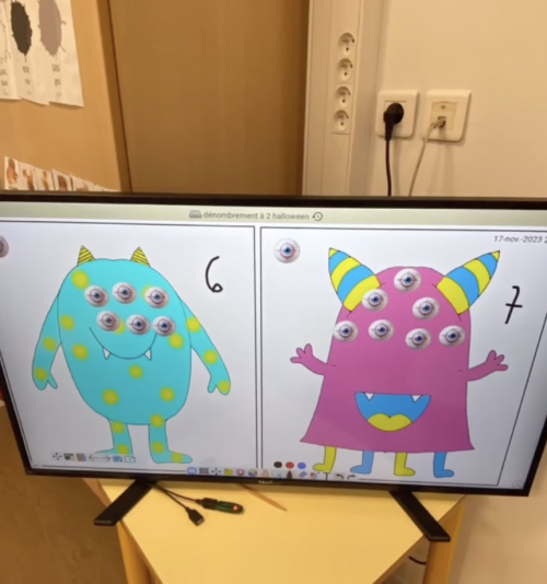 Atelier de dénombrement comptage en duo