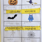 Principe alphabétique Halloween PS MS GS