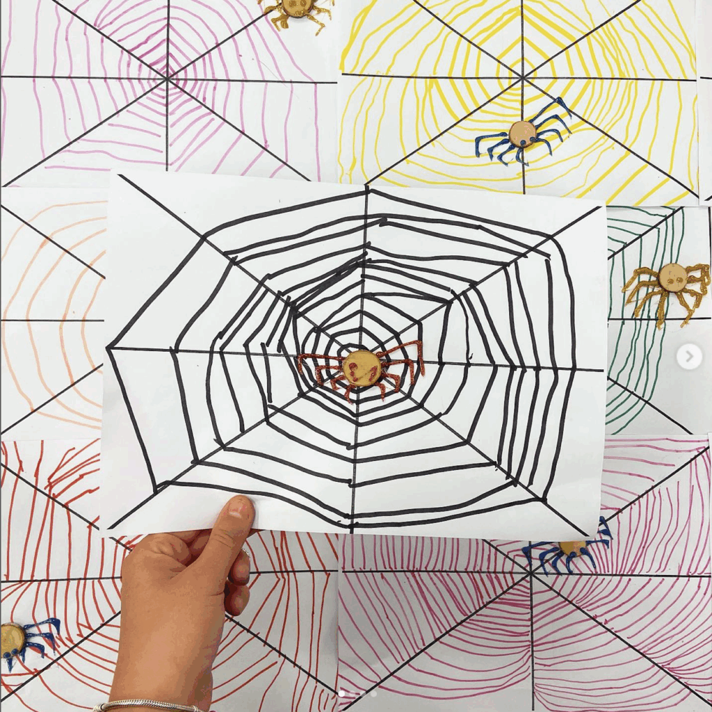 Toile d’araignée : graphisme