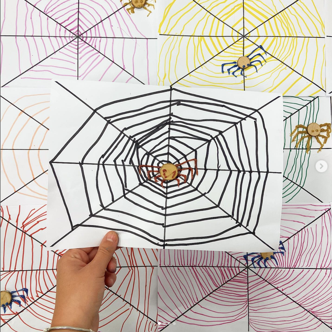 Toile d’araignée : graphisme