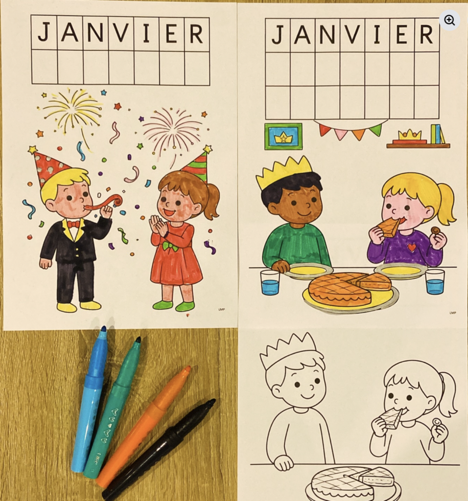 Intercalaire Janvier