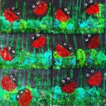 peinture coccinelle