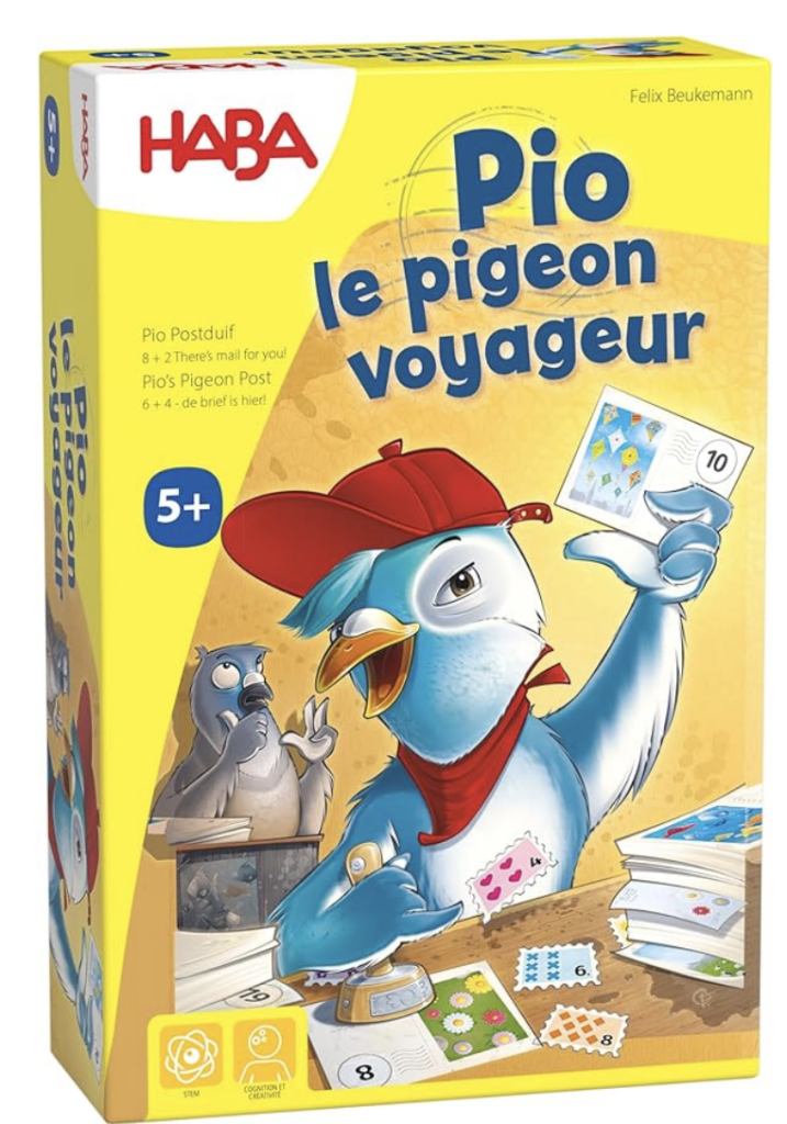Jeu Pio le pigeon voyageur