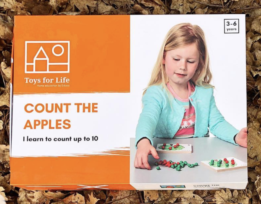 Jeu compte les pommes
