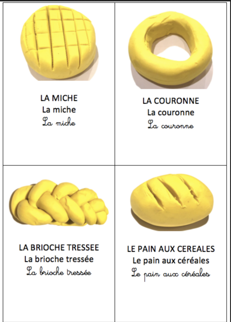 Pâte à modeler : les pains