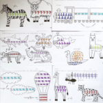 10 Fiches un animal / objet = une lettre