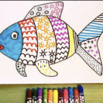 Poisson motifs graphiques