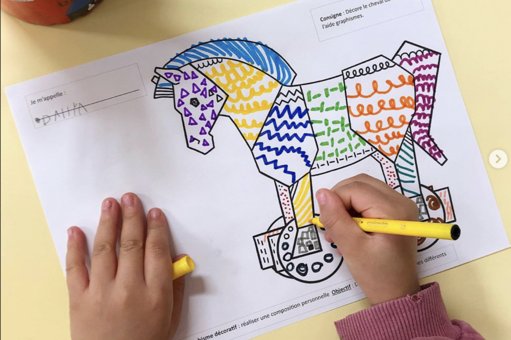 Cheval de Troie Motifs graphiques