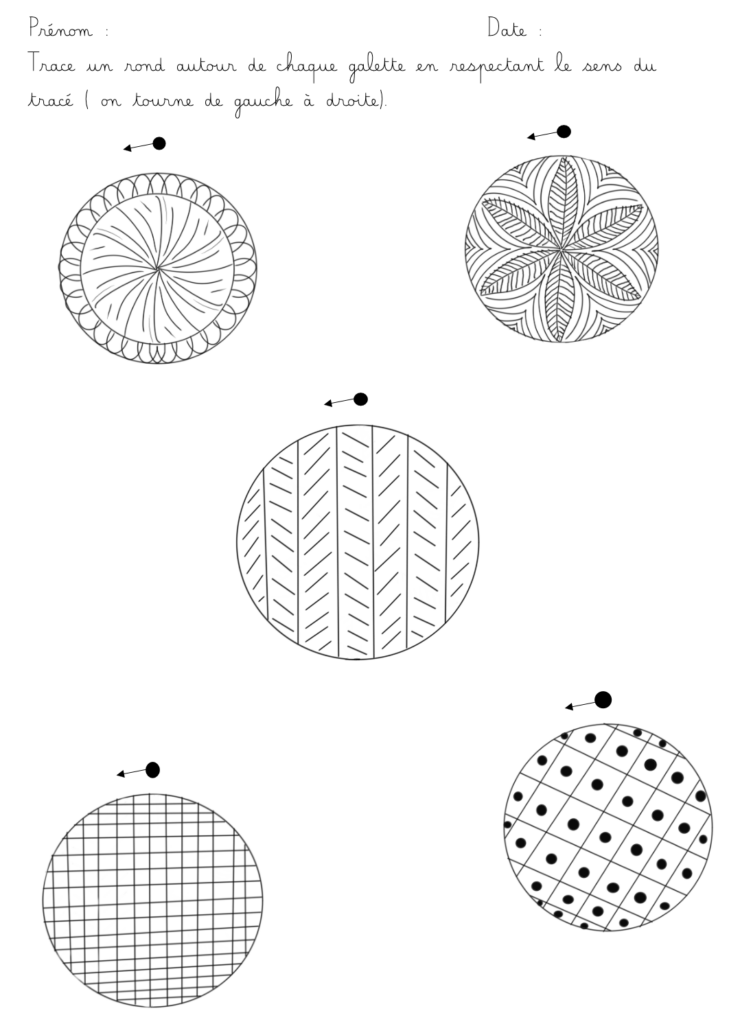 graphisme galette fiches