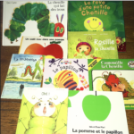Sélection de livres sur les chenilles / papillons