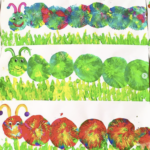 Peinture : la chenille