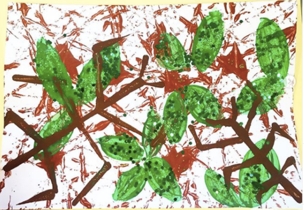 Phasme peinture