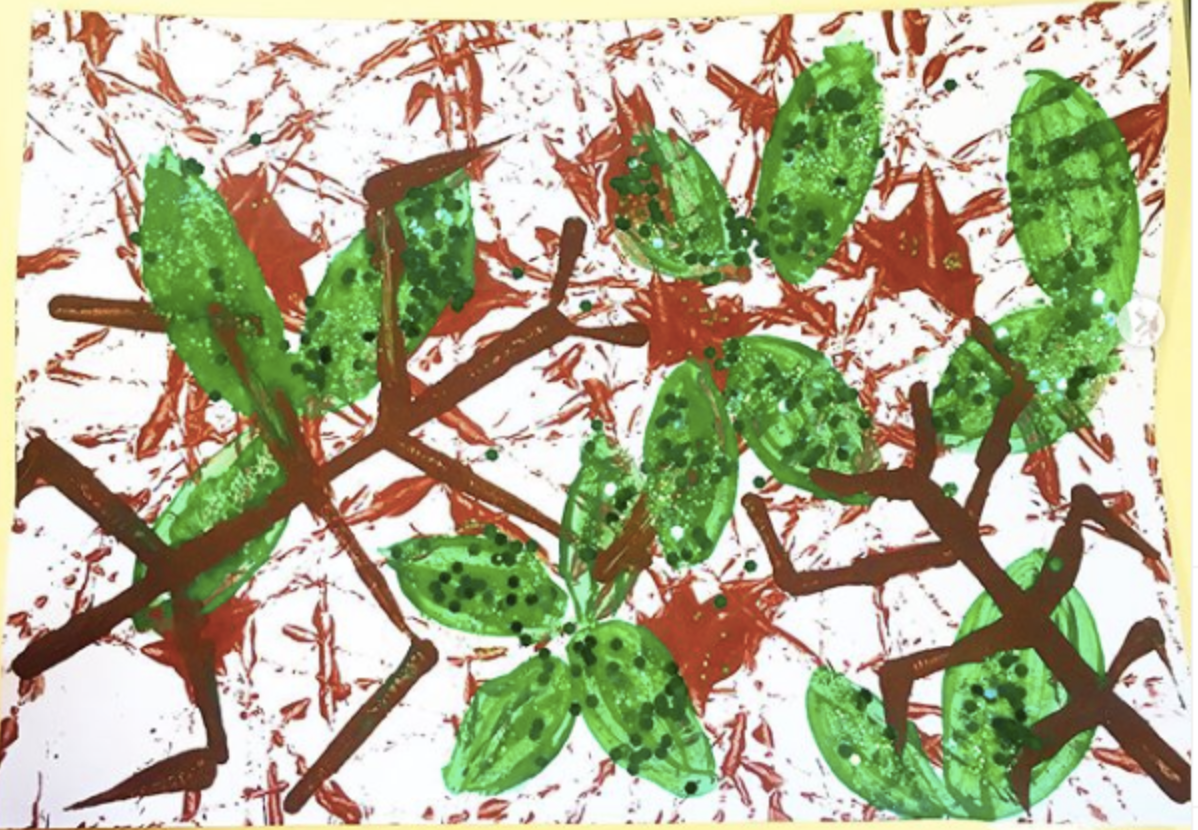 Phasme peinture