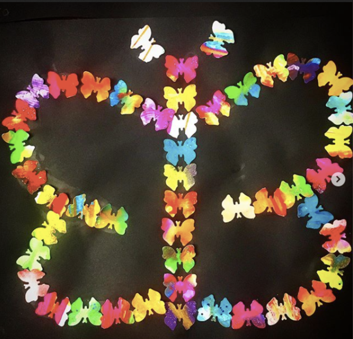 Papillons en art visuel