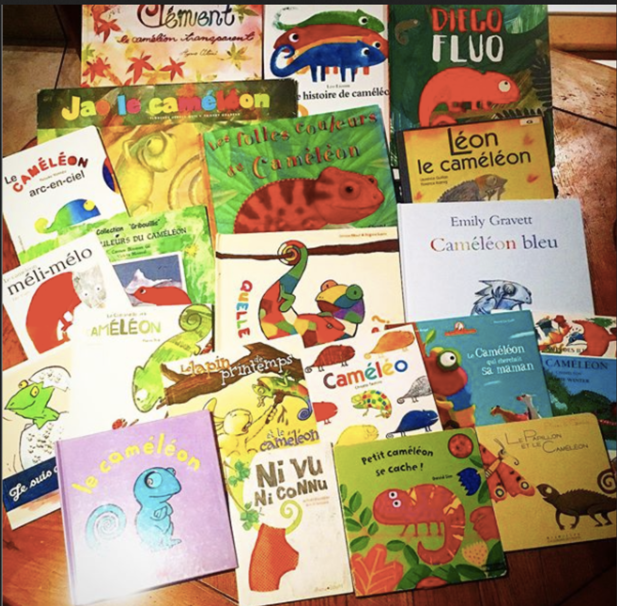 Livres sur les caméléons