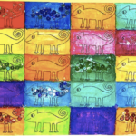 Mosaïque caméléon