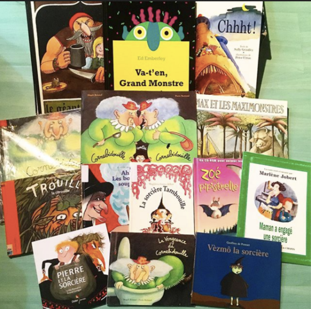 Ma sélection de livres sur halloween