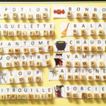 Lettres mobiles Halloween