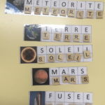 Lettres mobiles : l&rsquo;espace