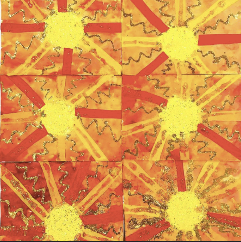 Art visuel : le soleil