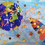 la terre : art visuel