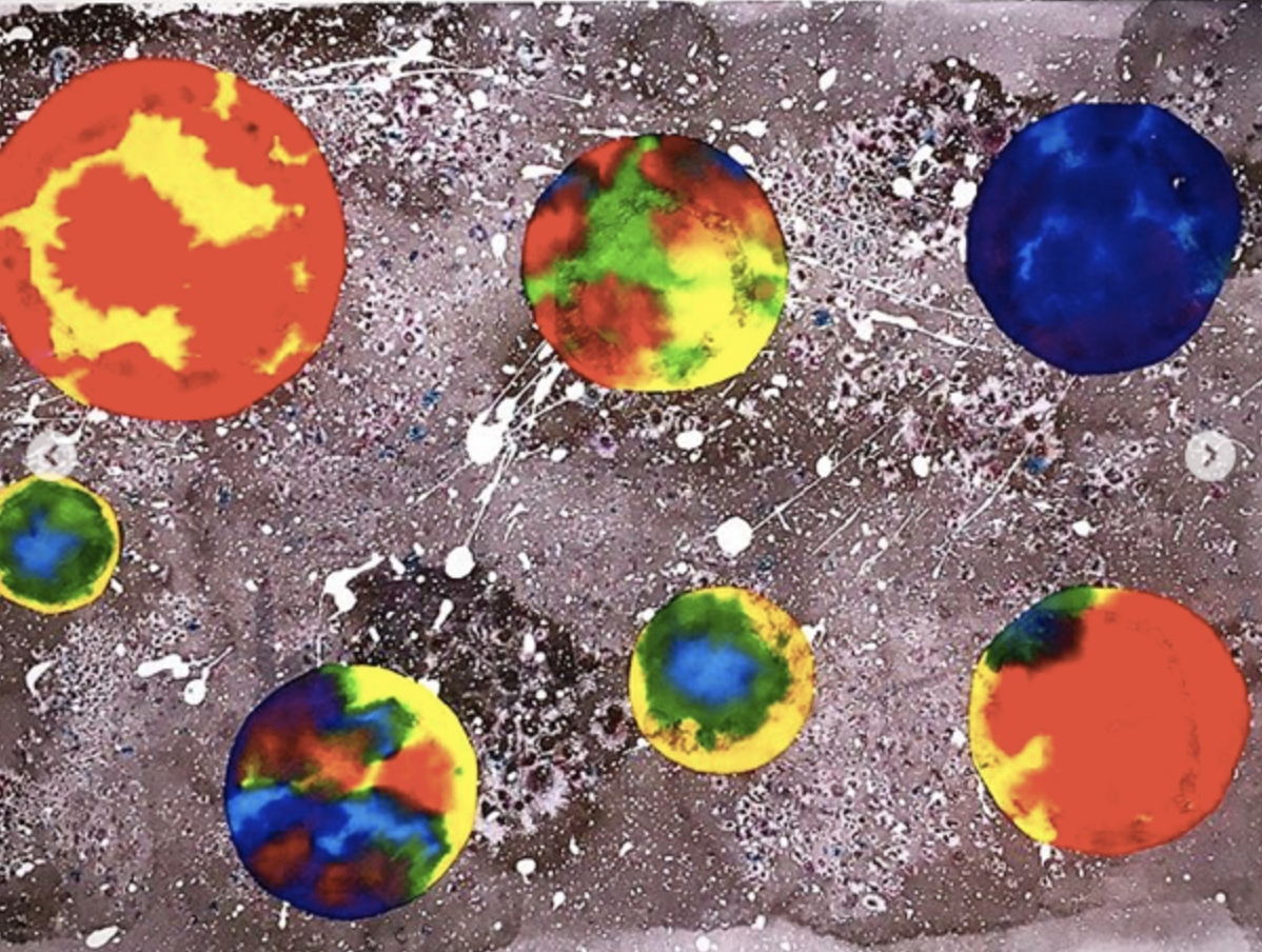 Art visuel : les planètes