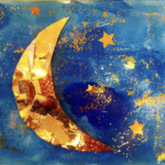 art visuel : croissant de lune