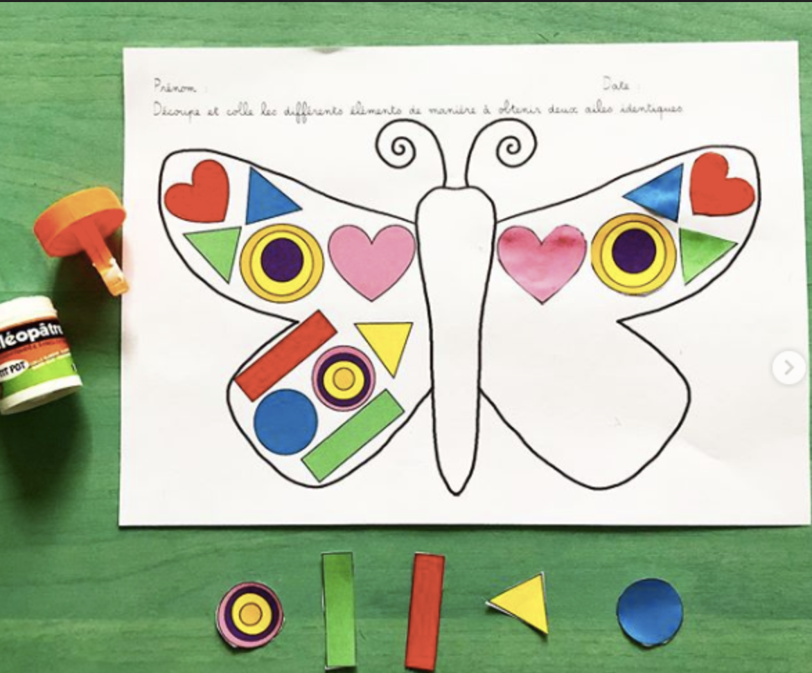 La symétrie du papillon