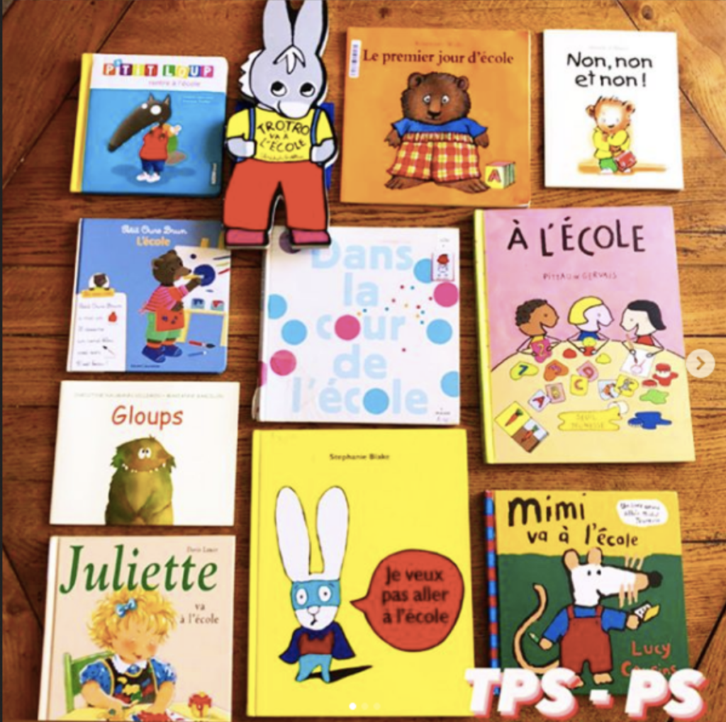 Livres sur la rentrée