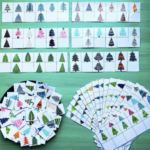 Les sapins : discrimination visuelle