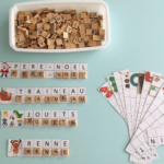 Lettres mobiles Noël