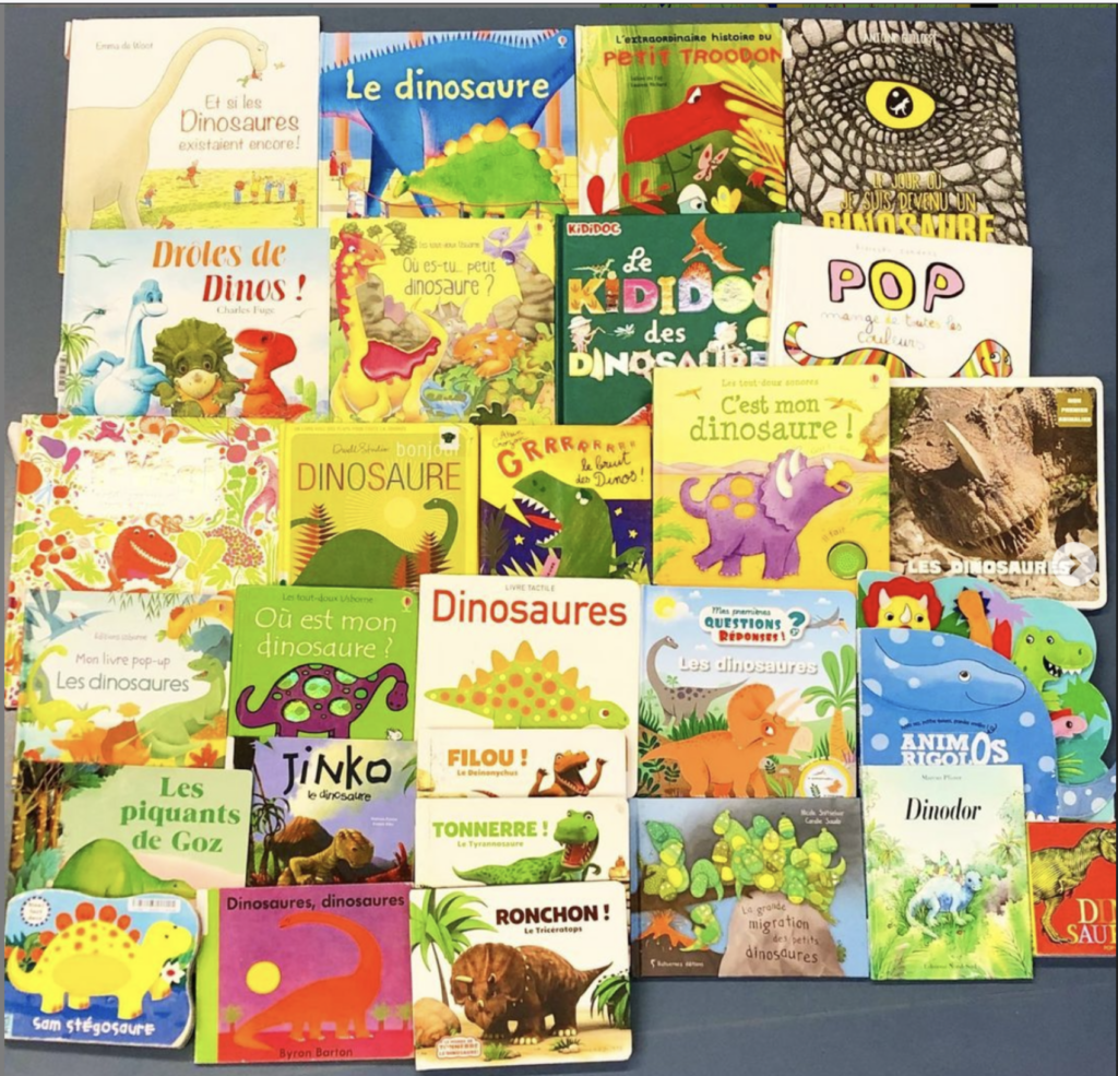 Livres sur les dinosaures