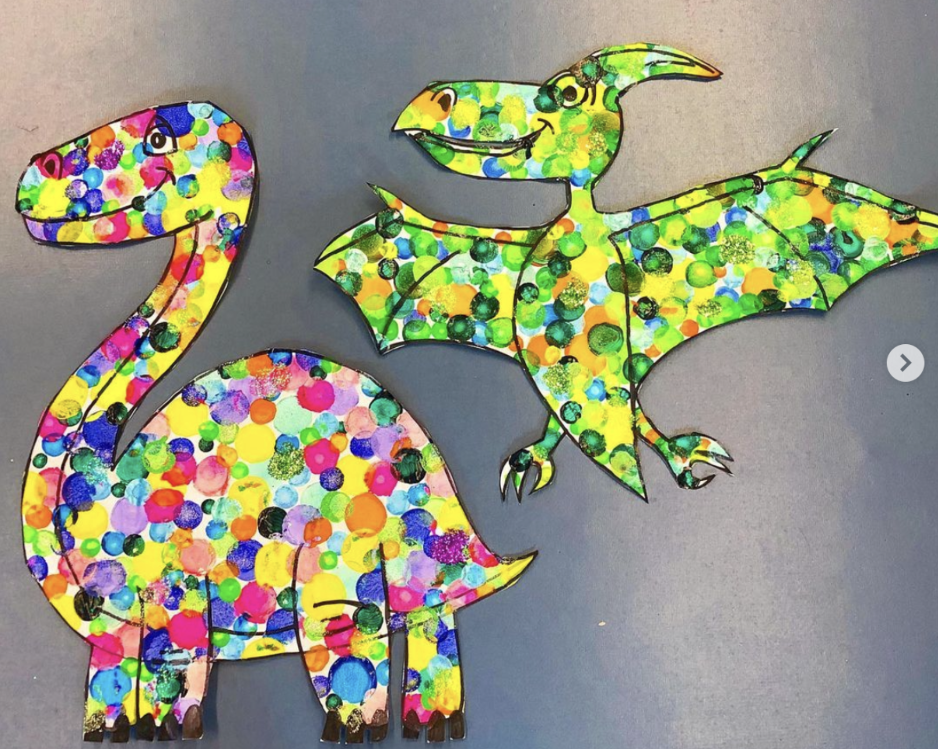 Art et Math : les dinosaures