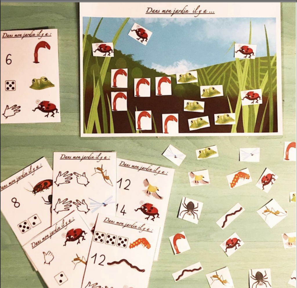 Jeu : Dans mon jardin il y a …