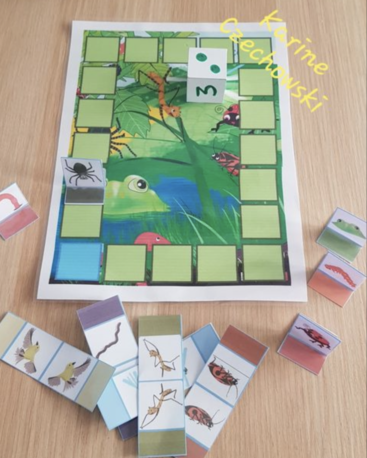 Jeu de plateau Drôle de coccinelle