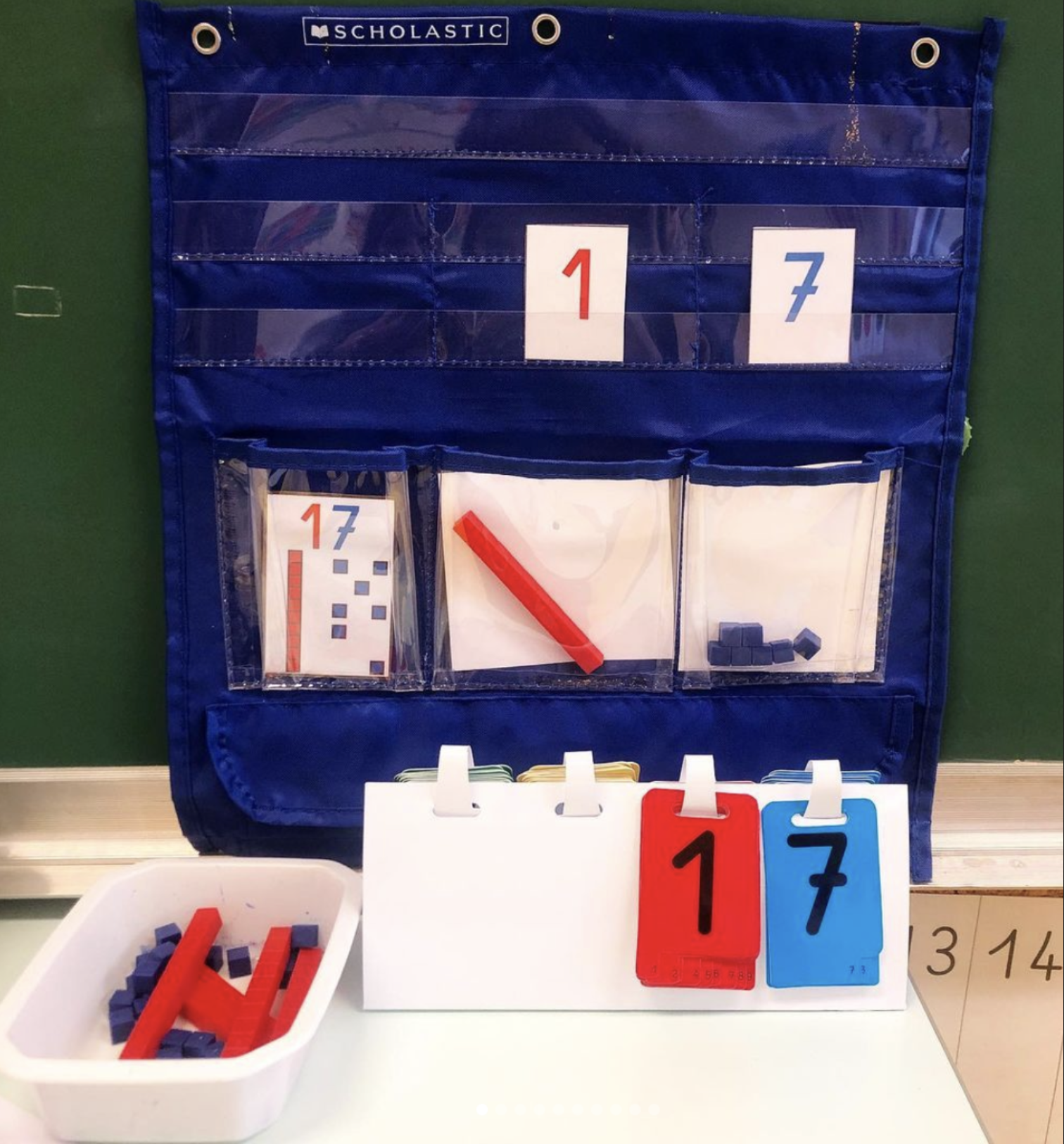 Rituel chaque jour compte Maternelle