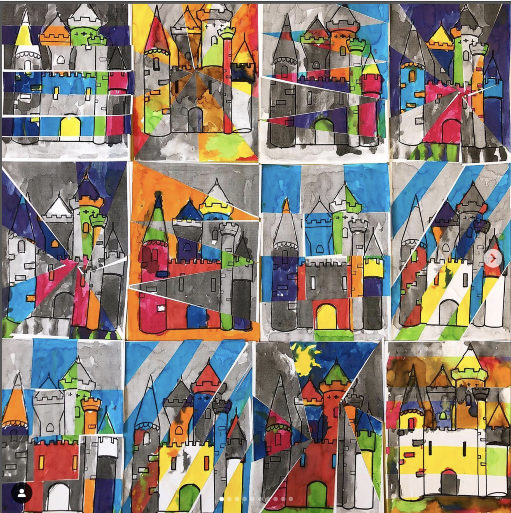 Art : Puzzle de chateau