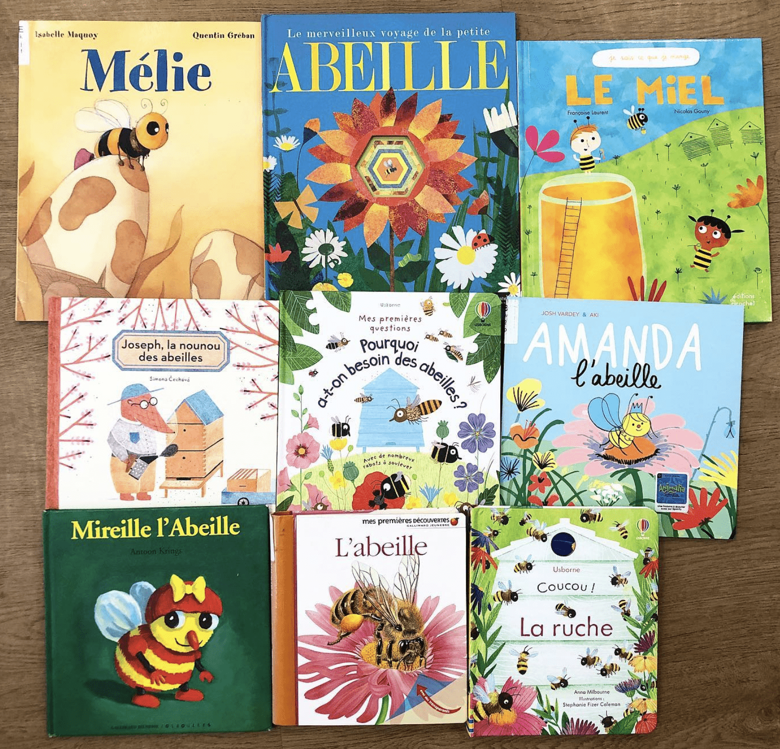 Sélection de livres sur les abeilles