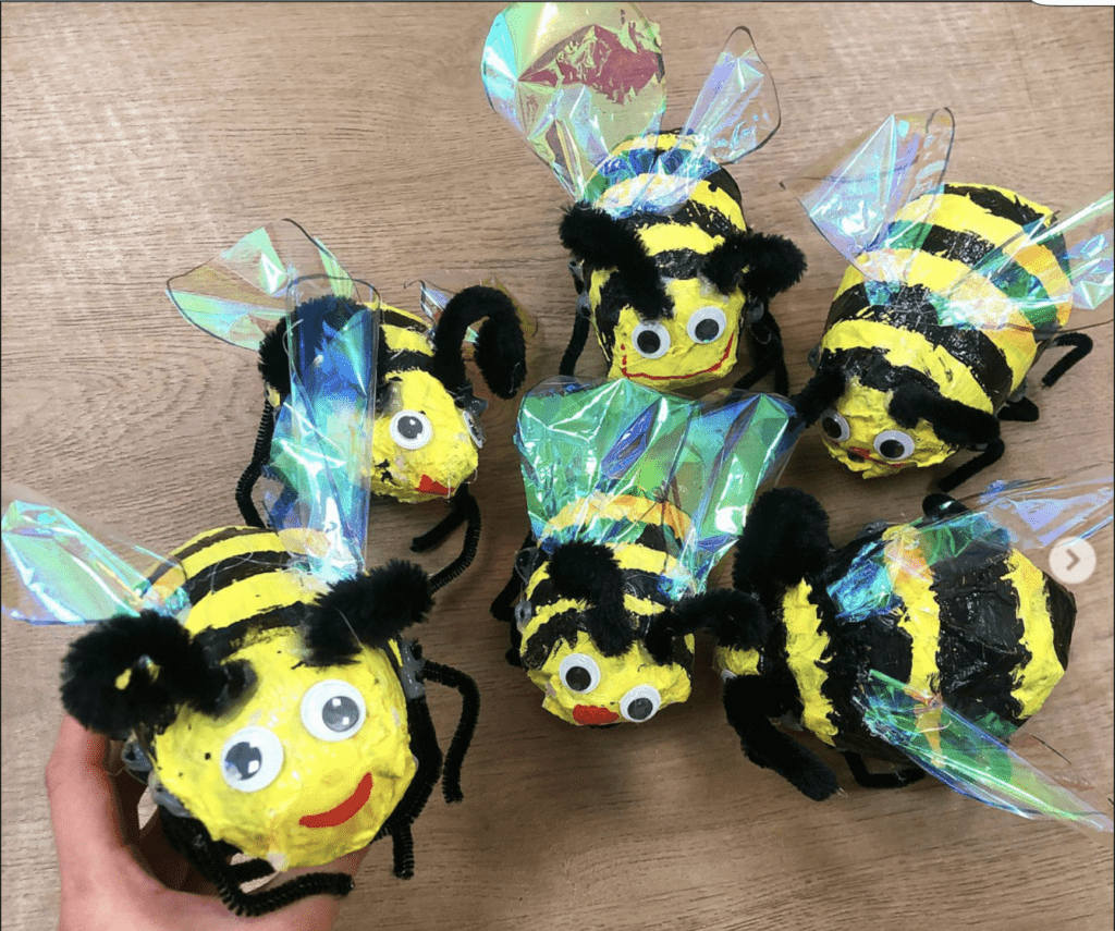 Art : Abeilles en volume
