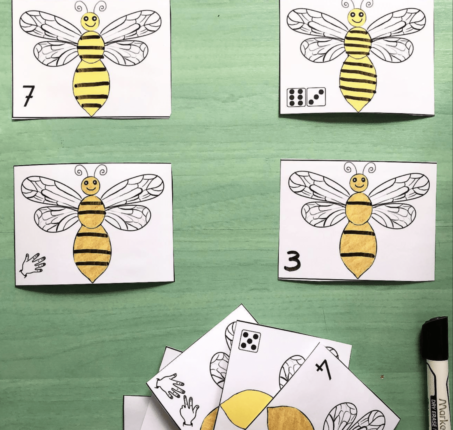 Abeille : le bon nombre de rayures